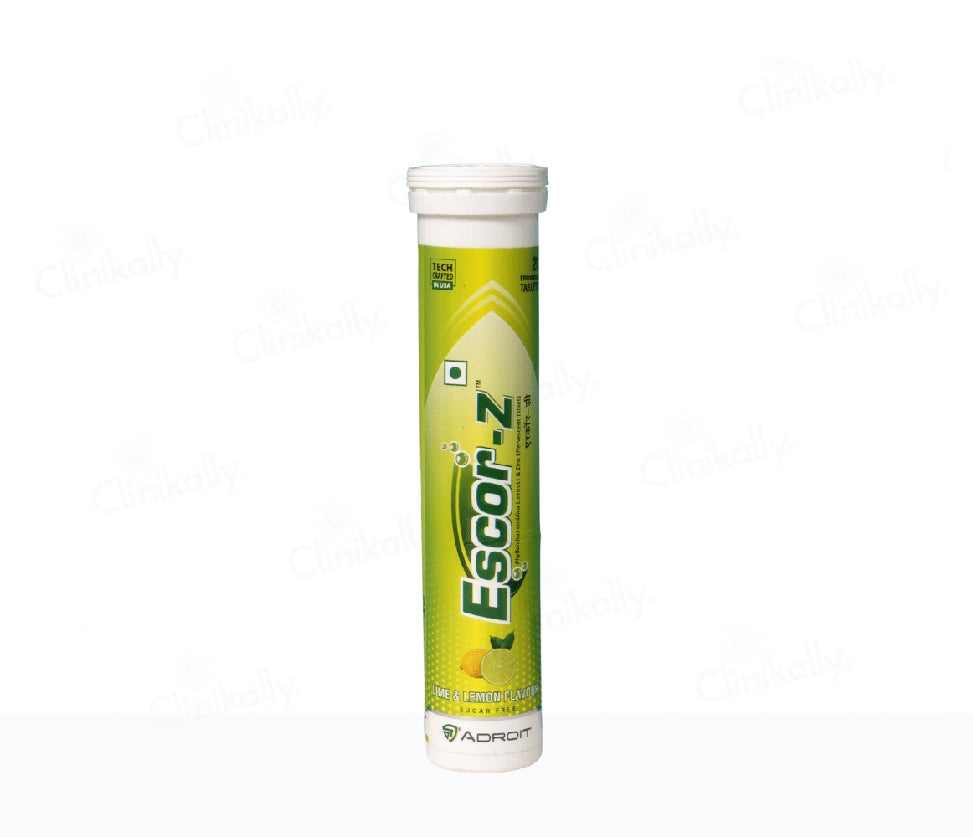 Escor-Z Lime & Lemon Effervescent Tablet