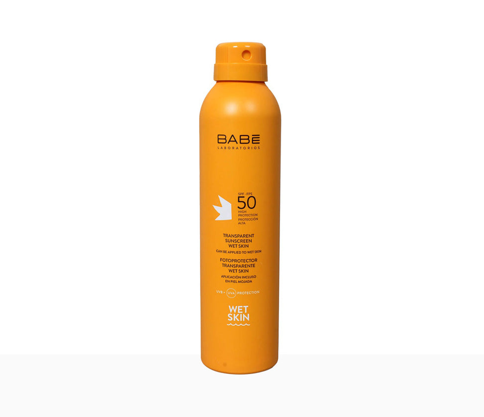BABE Transparent Sunscreen Wet Skin SPF 50