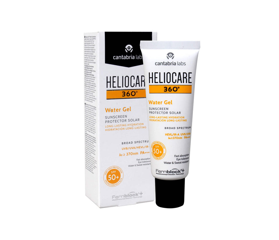 Heliocare 360 Sunscreen Protector Solar water Gel SPF 50/PA ...