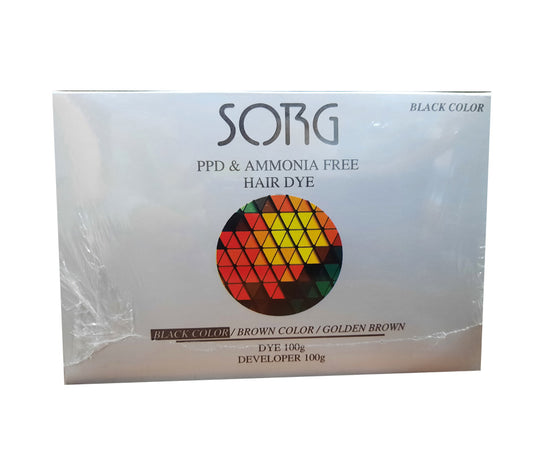 SORG (PPD & Ammonia free) Hair Colour  black