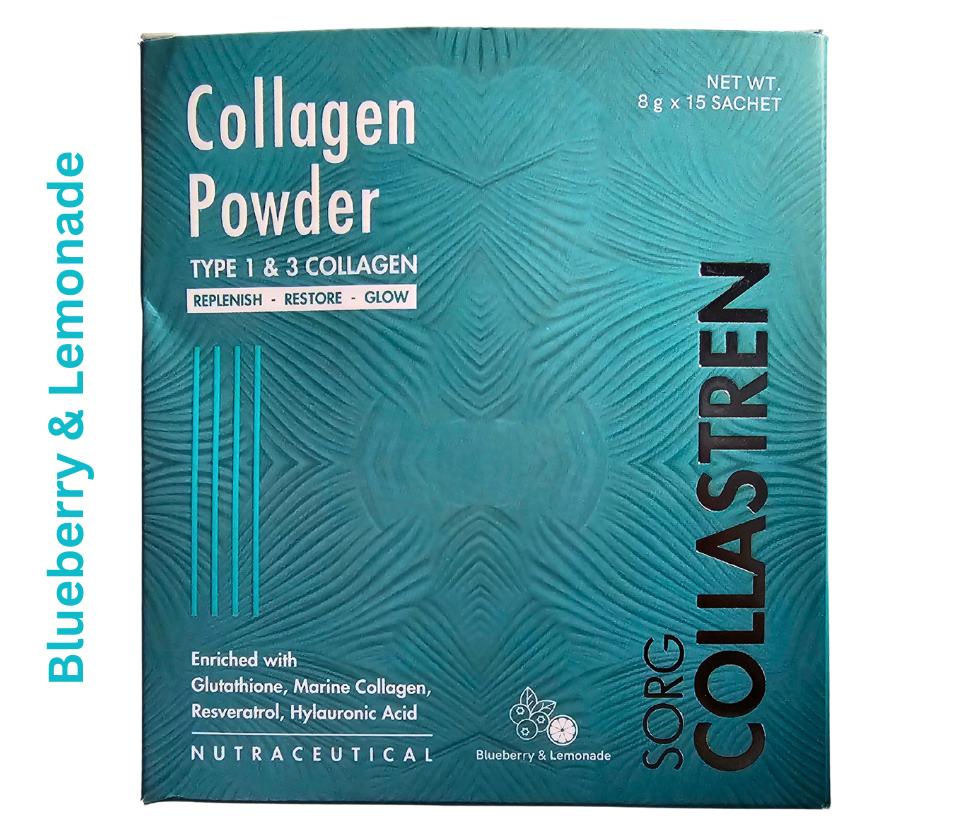 Sorg Collastren Collagen Powder Blueberry & Lemonade