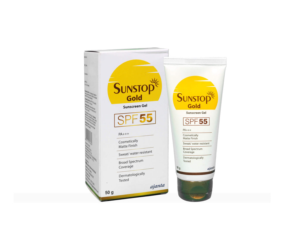 Sunstop Gold Sunscreen Gel SPF 55 PA+++