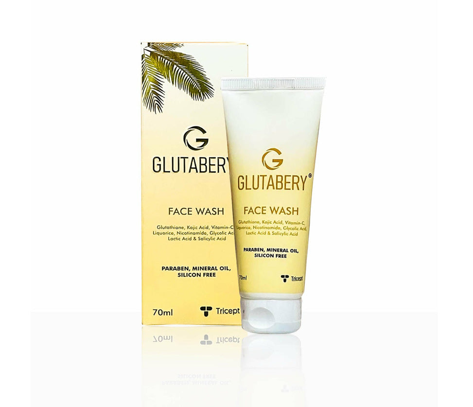 Tricept Glutabery Face Wash