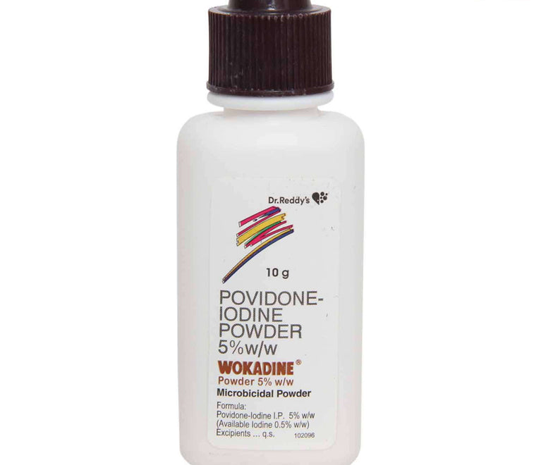 Wokadine 5% Dusting Powder