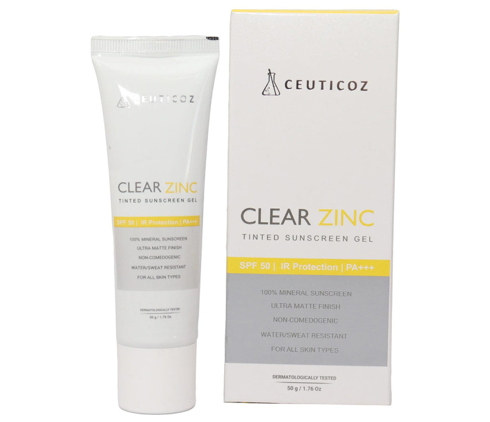CEUTICOZ Clear Zinc Tinted Sunscreen Gel