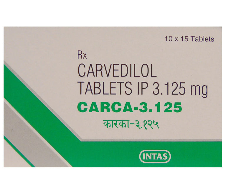 Carca 3.125 Tablet