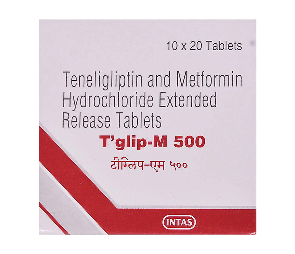 T Glip-M 500 Tablets