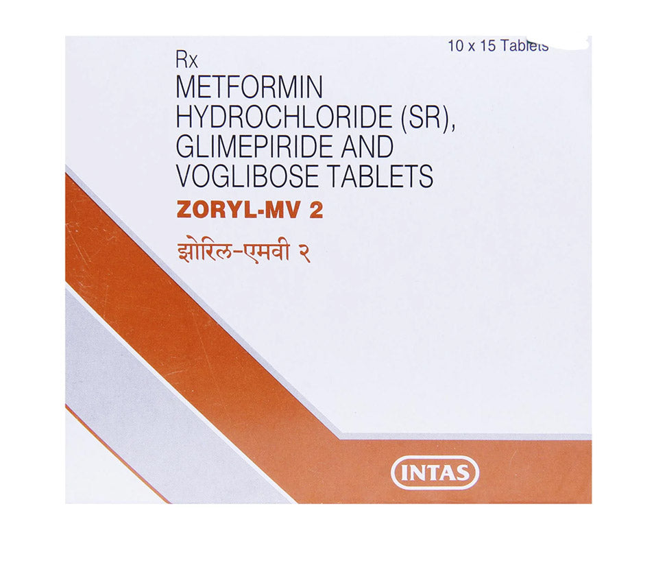 Zoryl-MV 2 Tablets