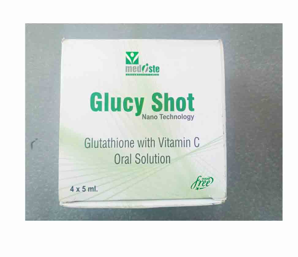 Glucy Shot Glutathione with Vitamin C Oral Solution